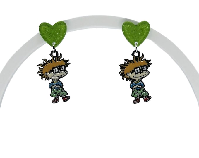 90s Cartoon Baby Earrings: Funky Nostalgic Accessories