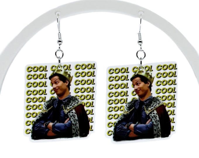 B99 Inspired Earrings, TV Show Earrings, Nickel-Free