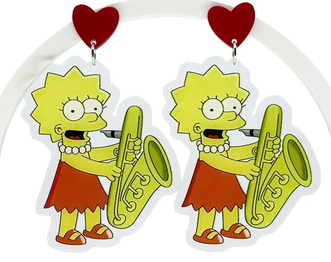 Cartoon Character Earrings, Animated Show Earrings