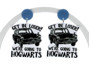 Spellbound Earrings: Theme Park Jewelry, Vintage Car Earrings