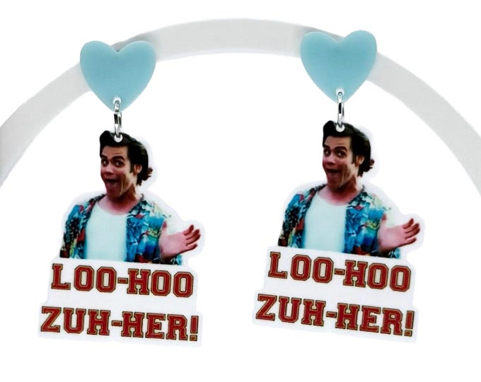 Ace V. Inspired, Funny Earrings, Slapstick, 90s, Pet Det. Earrings