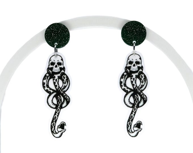 DM Inspired Earrings, Gothy Earrings