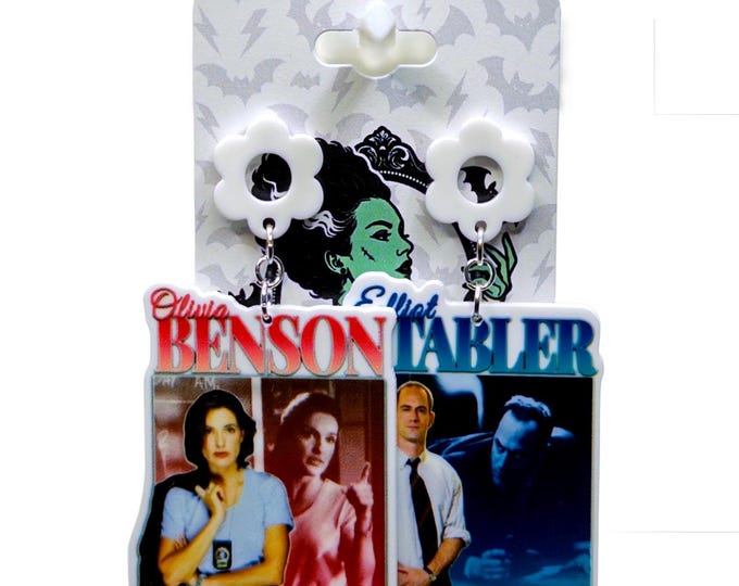 TV Show Earrings, Character Earrings, Dun-Dun