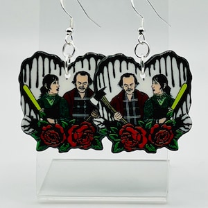 Horror Movie Inspired Earrings, Halloween Earrings