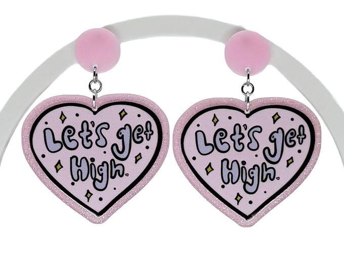 Stoner earrings, 420, fun earrings