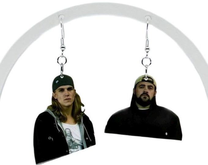 Cult Classic Acrylic Earrings: Stoner Comedy Nostalgia