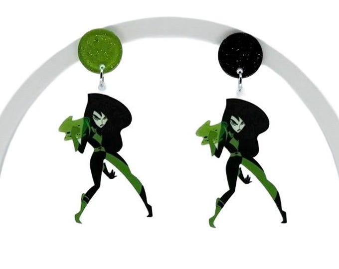 Cartoon Character Earrings, Villain Inspired Earrings