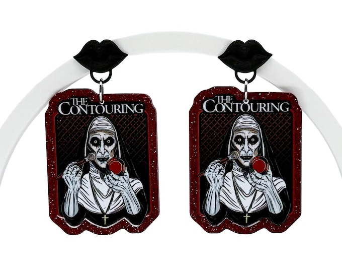 Halloween Horror Earrings: Spooky Ghouls, Nickel-Free