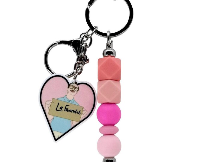 Beaded Keychain Bar: Comedy Inspired Purse Charm