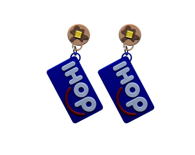 Pancake Earrings, Breakfast Vibes, Foodies