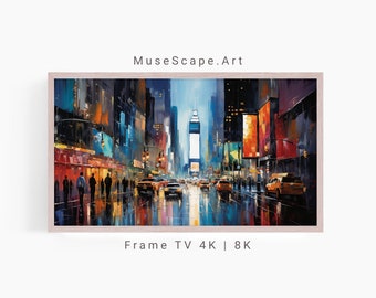 Frame TV Art | City Life | City Frame TV Art TVCL13