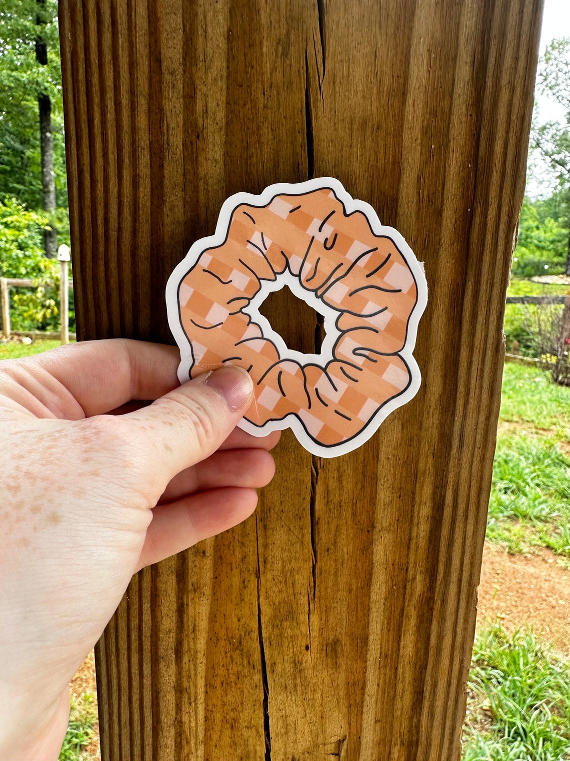 Scrunchie Sticker - Etsy