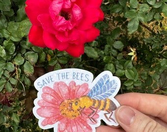 Save the Bees Sticker