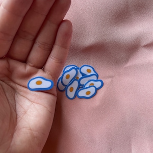 Tiny Fried Egg Sticker Cute Mini Food Sticker for Phone for Laptop for Waterbottle