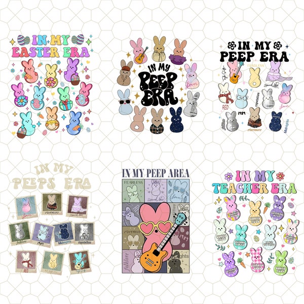 Swiftie Easter Day Bundle, In My Peep Era Bundle, Swiftie Bunny Easter Png, In My Easter Era Png, Swiftie Eggs Easter Png, Swiftie Lover Png