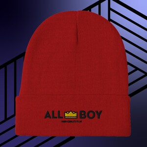 Embroidered Beanie