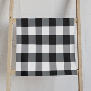 Gingham Hand Towel, Gingham Bathroom Towel, Gingham Decor, Cottagecore Towel, Cottagecore Decor, Farmhouse Decor, Fall, Halloween