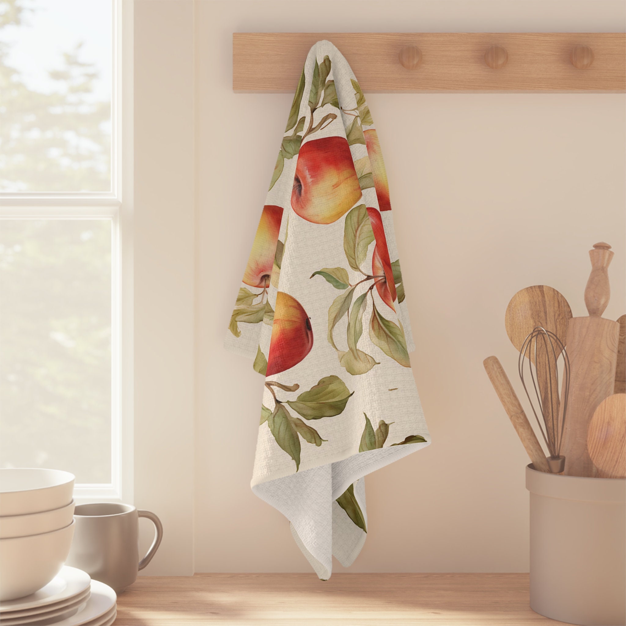 Apple Orchard Cotton Dish Towel Set – Wild Cotton Linens