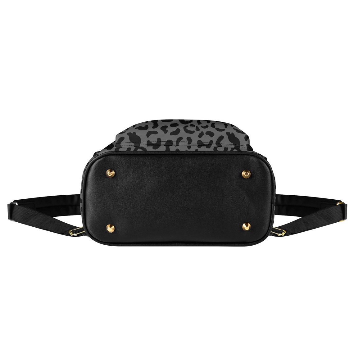 Eagle Black Pattern Print Backpack main image 1