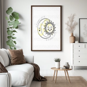 It Comes & Goes Boho Art, Boho Line Art, Trendy Art, Boho Art, Minimal Art, Inspo Art
