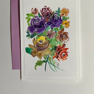 Tarjetas Pintadas a mano - Pintura Decorativa artística (únicas)