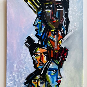Original Acrylic painting on canvas