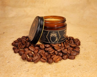 BEAST and BARON - Baron's Premium Mustache and Beard Wax - Smithy's Coffee  - All Natural Coffee Mustache Wax - Made in the USA