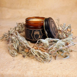 BEAST and BARON - Baron&#39;s Premium Beard Balm - Desert Sagebrush - All Natural Sagebrush Beard Balm - Made in the USA
