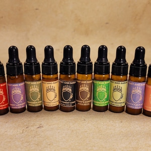 Premium Beard Oil Sample Pack - (10 * 1/3 Fl Oz)