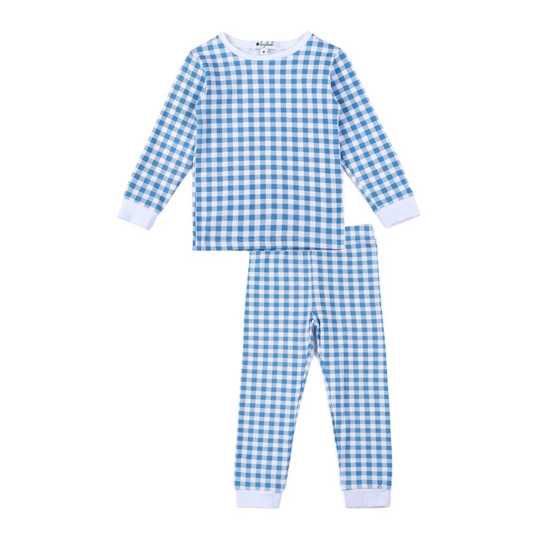 Blue Gingham Pajama - Etsy