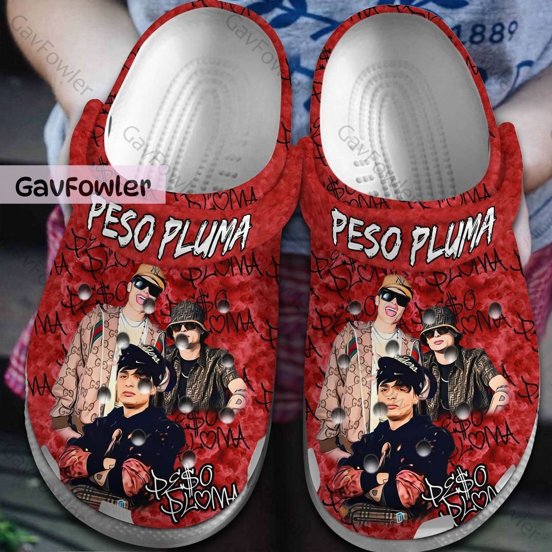 Peso Pluma Clogs Peso Pluma Clogs Peso Pluma Funny Slippers - Etsy ...