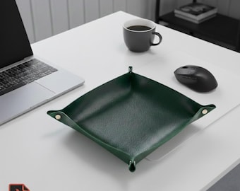 Leather Tray Pattern, Sizes S, M, L (PDF Pattern)