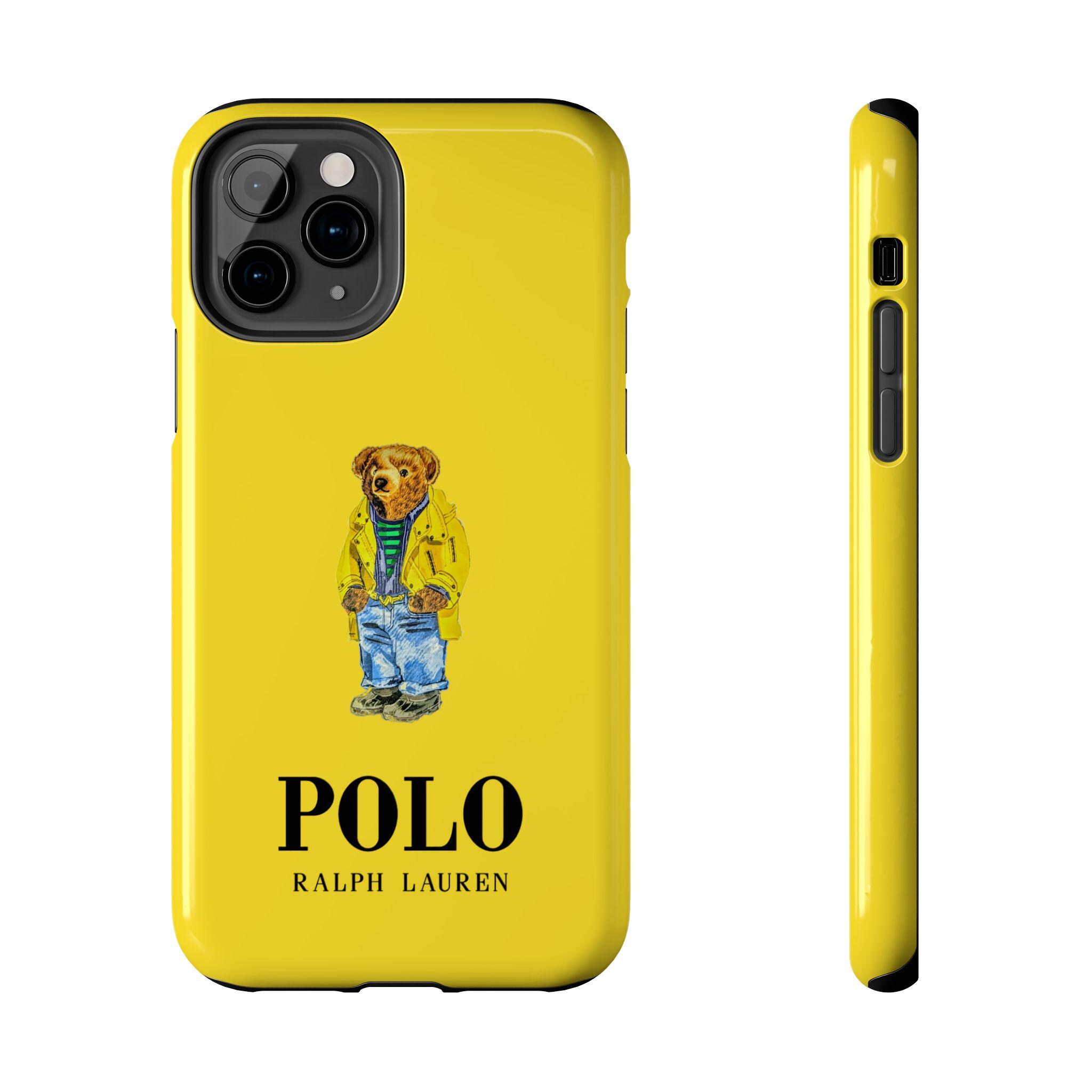 ラルフローレンのポロベアをモチーフにした携帯ケース、iPhone