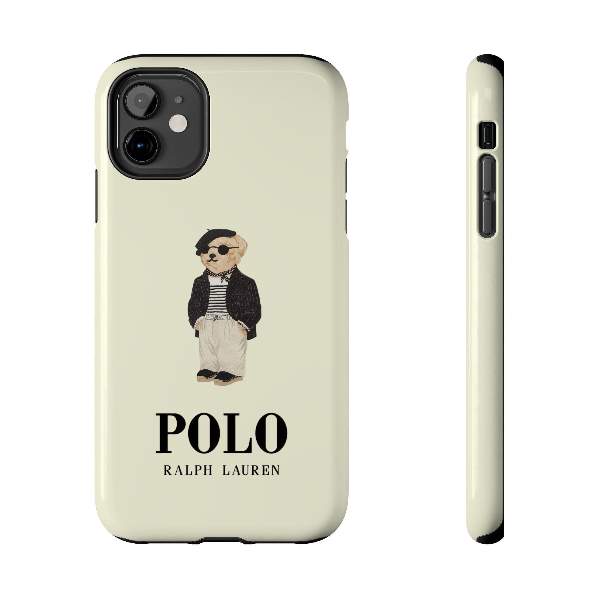 Ralph Lauren Bear Design Phone Case, Durable Cover, Classy