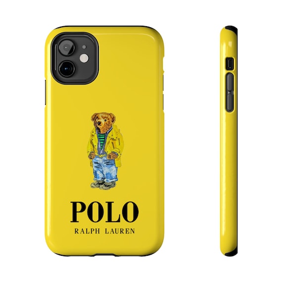 ラルフローレンのポロベアをモチーフにした携帯ケース、iPhone