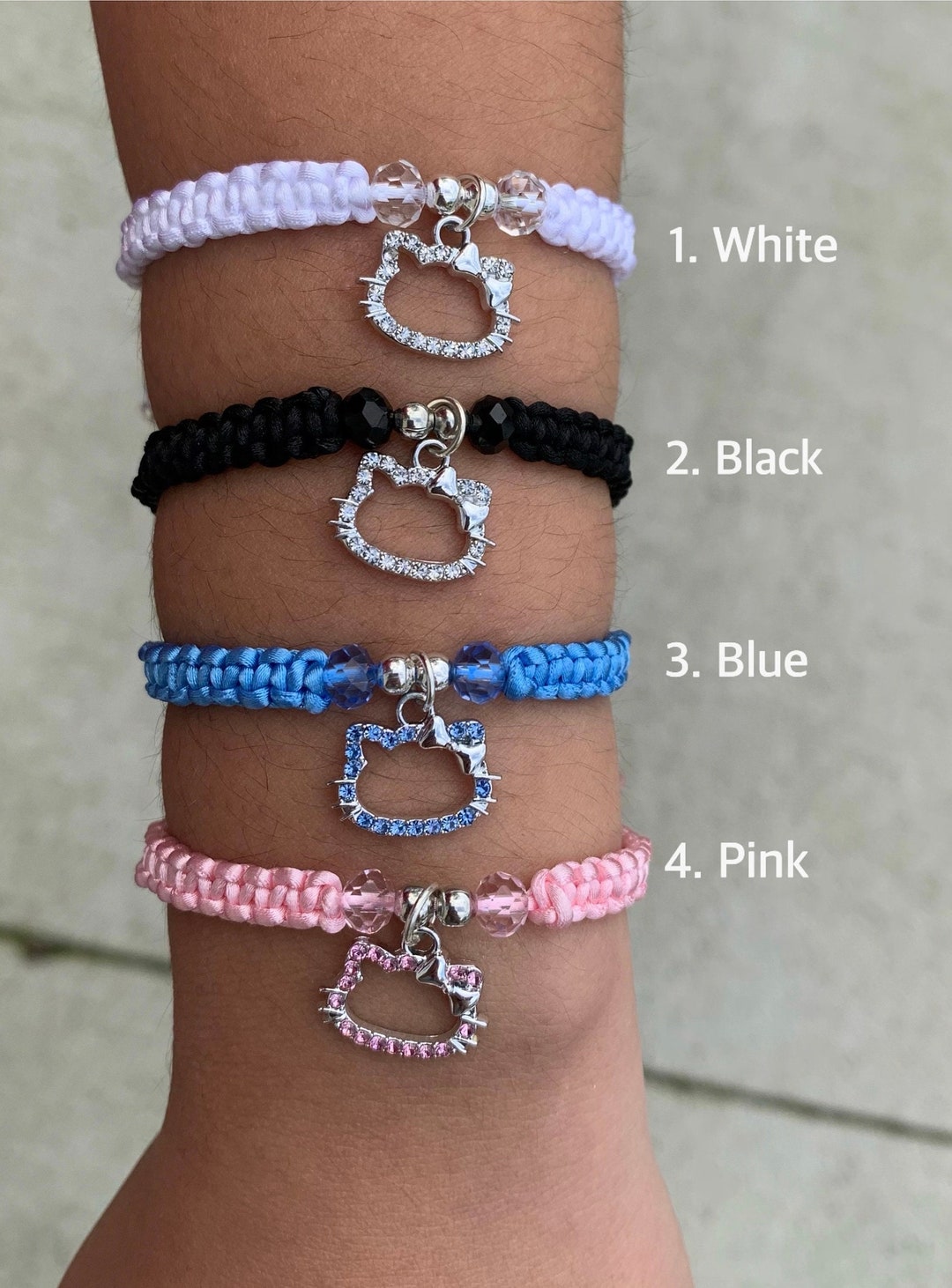 Hello Kitty Bracelet - Etsy