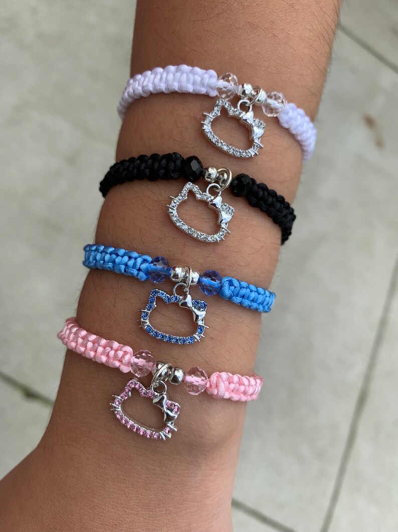 Hello Kitty Bracelet - Etsy