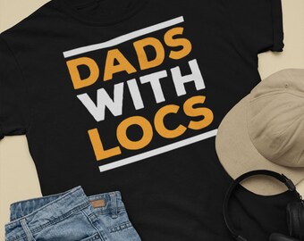 Väter mit Loks Shirt, schwarzes Vater T-Shirt
