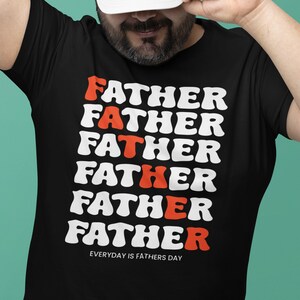 Father&#39;s Day T-Shirt, Dad Tee, Family Gift Shirt, Daddy Gift, Gift For Him, Father&#39;s Day Gift