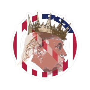 No Kings Sticker