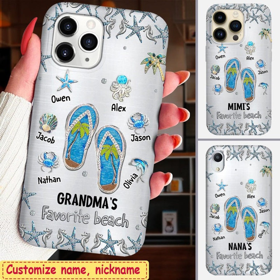 Grandma's Favorite Beach Cute Sea Creatures Grandkids ,perfect Gift for ...
