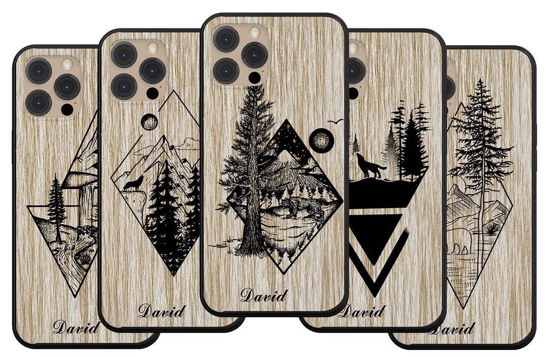 ELK Phone Case,deer Elk Bear Wolf Hunting Wolves Lover With Nature