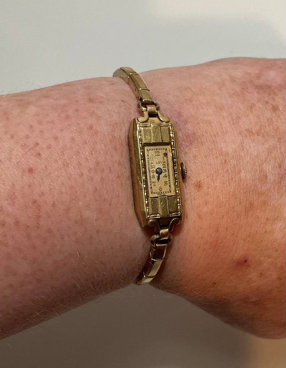 Antique BULOVA Ladies watch GOLD FILLED