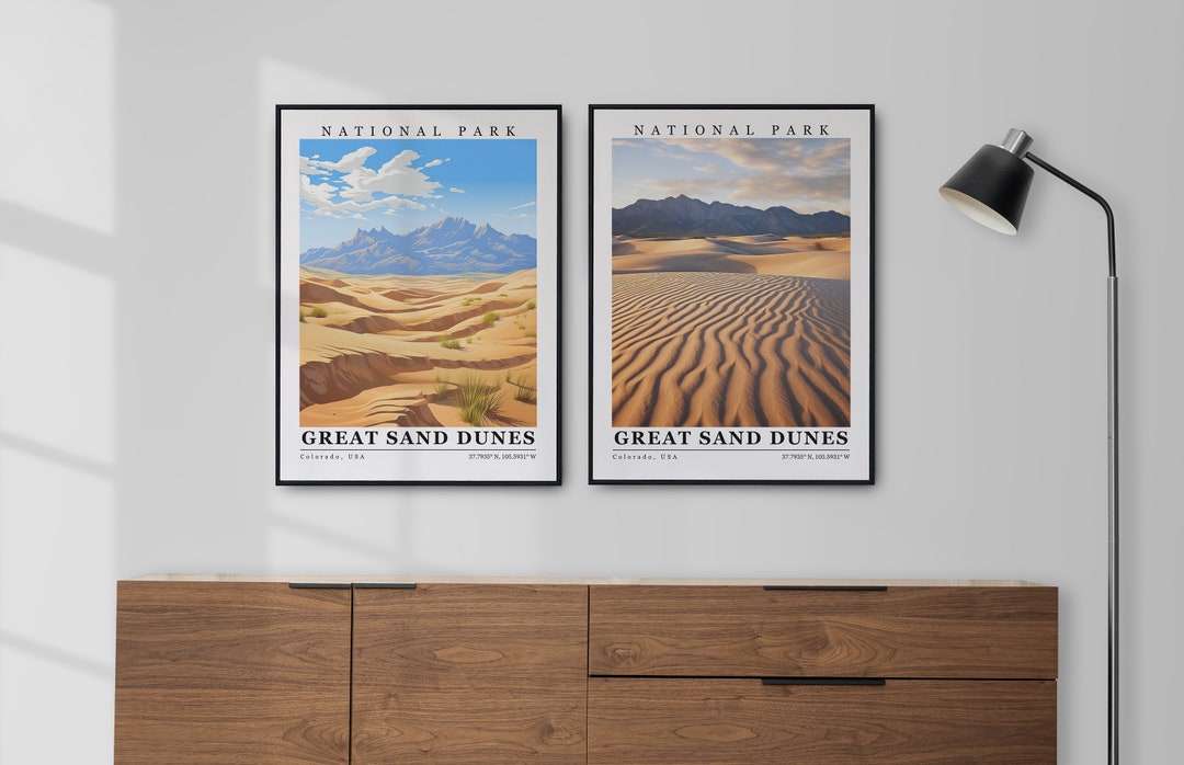 Great Sand Dunes National Park Wall Art Digital Download Custom Prints ...
