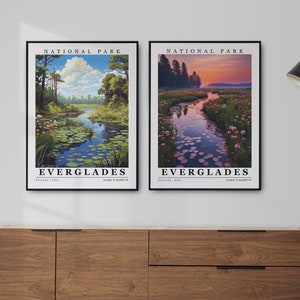 Everglades National Park Wall Art Digital Download Custom Prints Everglades Print Everglades Poster Everglades canvas home decor Souvenir image 1
