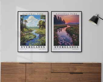 Everglades National Park Wall Art Digital Download Custom Prints Everglades Print Everglades Poster Everglades canvas home decor Souvenir