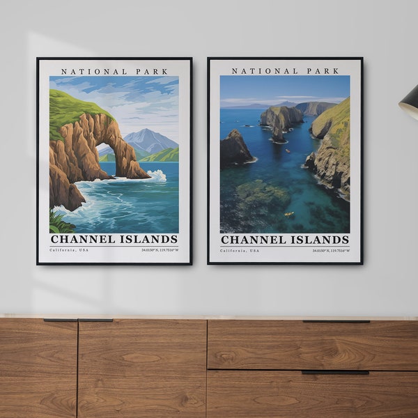 Channel Islands National Park Wall Art Digital Download Custom Prints Channel Islands Print Poster, Canvas, Frame/Wrap home decor Souvenir