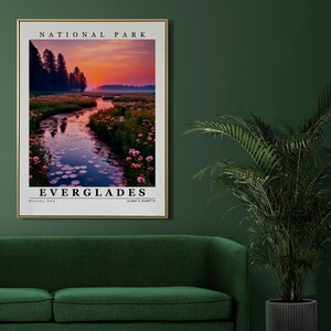 Everglades National Park Wall Art Digital Download Custom Prints Everglades Print Everglades Poster Everglades canvas home decor Souvenir image 4