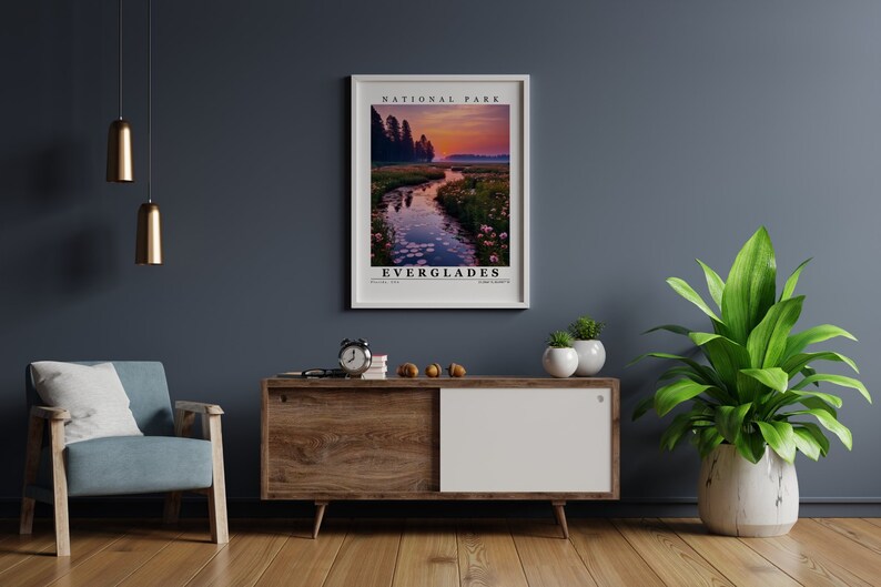 Everglades National Park Wall Art Digital Download Custom Prints Everglades Print Everglades Poster Everglades canvas home decor Souvenir image 2