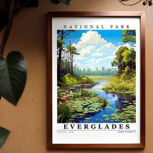 Everglades National Park Wall Art Digital Download Custom Prints Everglades Print Everglades Poster Everglades canvas home decor Souvenir image 7
